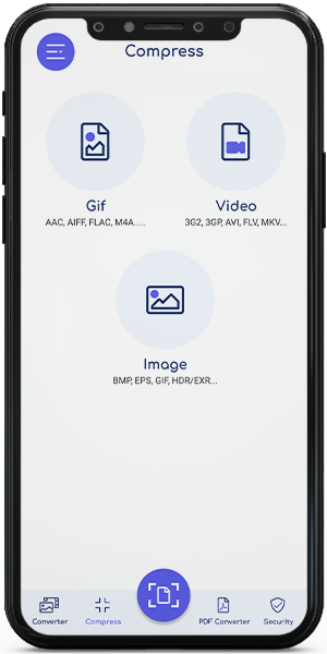 All File Compress App Screen