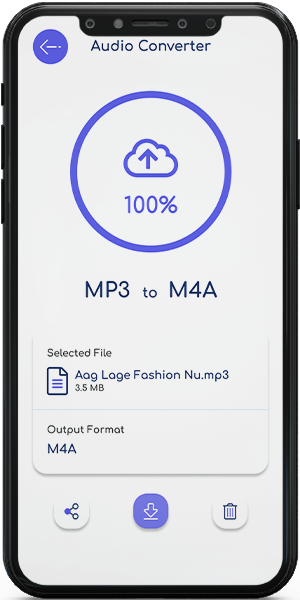 Audio Converter App Screen
